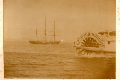 Ships on The Columbia River