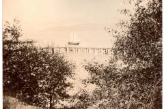 View of Upper Astoria with street car track