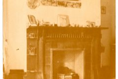 Katie Flavel's Bedroom fireplace