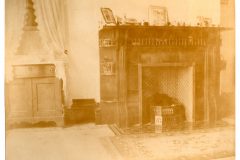 Katie Flavel's Bedroom fireplace