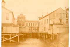 Water view of Astoria.