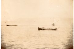 Columbia River view of three boats. Columbia River view of three boats.