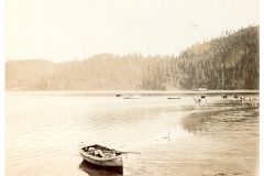 Boat in river