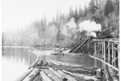 Logging Railroad and Log Raft Logging Railroad and Log Raft